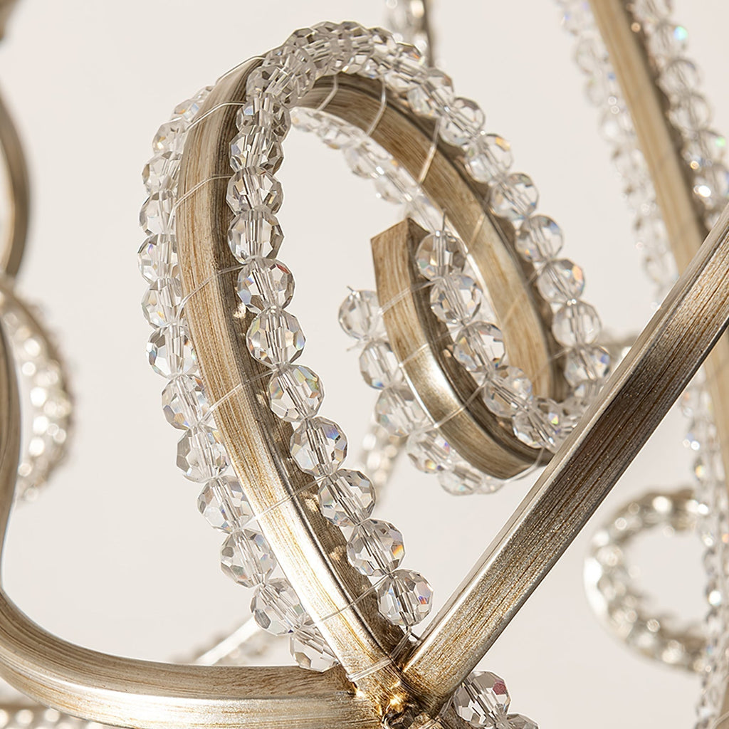 Elysara Crystal Bougie Lustre - Neutralighting