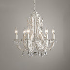 Lustra Suspension Lampe Porte-Bougie Perles de Cristal - Neutralighting