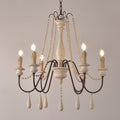 Lustra Chandelier à Bougies Bras Voluté Rustique - Neutralighting