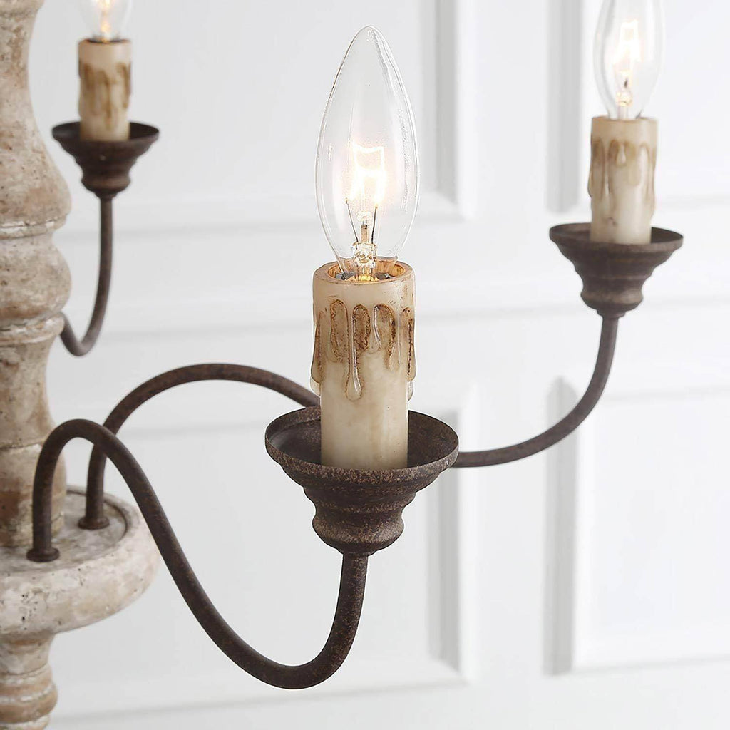 Aurora Lustre Bougeoir Ferme Rustique - Neutralighting