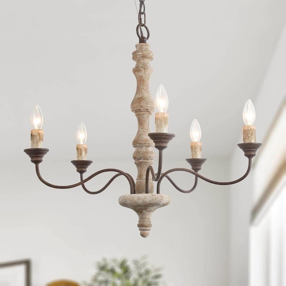 Aurora Lustre Bougeoir Ferme Rustique - Neutralighting