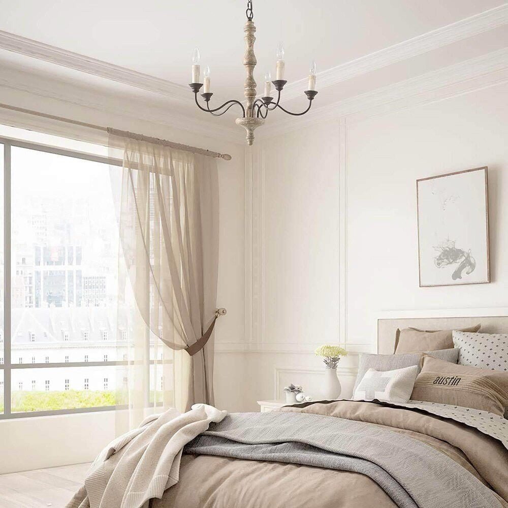 Aurora Lustre Bougeoir Ferme Rustique - Neutralighting