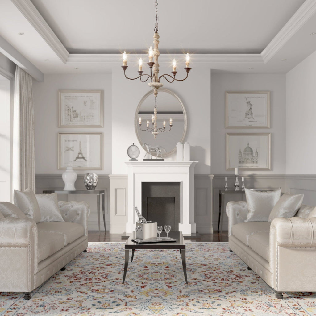 Aurora Lustre Bougeoir Ferme Rustique - Neutralighting