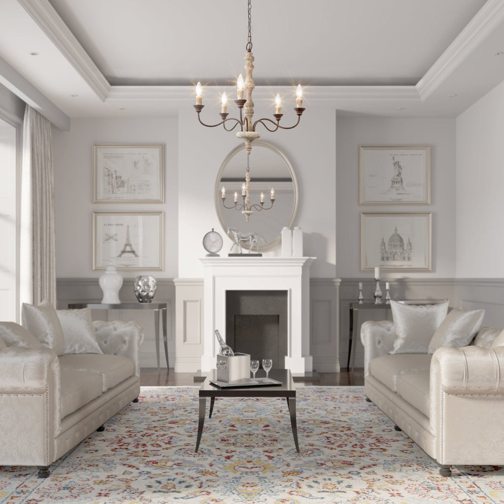Aurora Lustre Bougeoir Ferme Rustique - Neutralighting