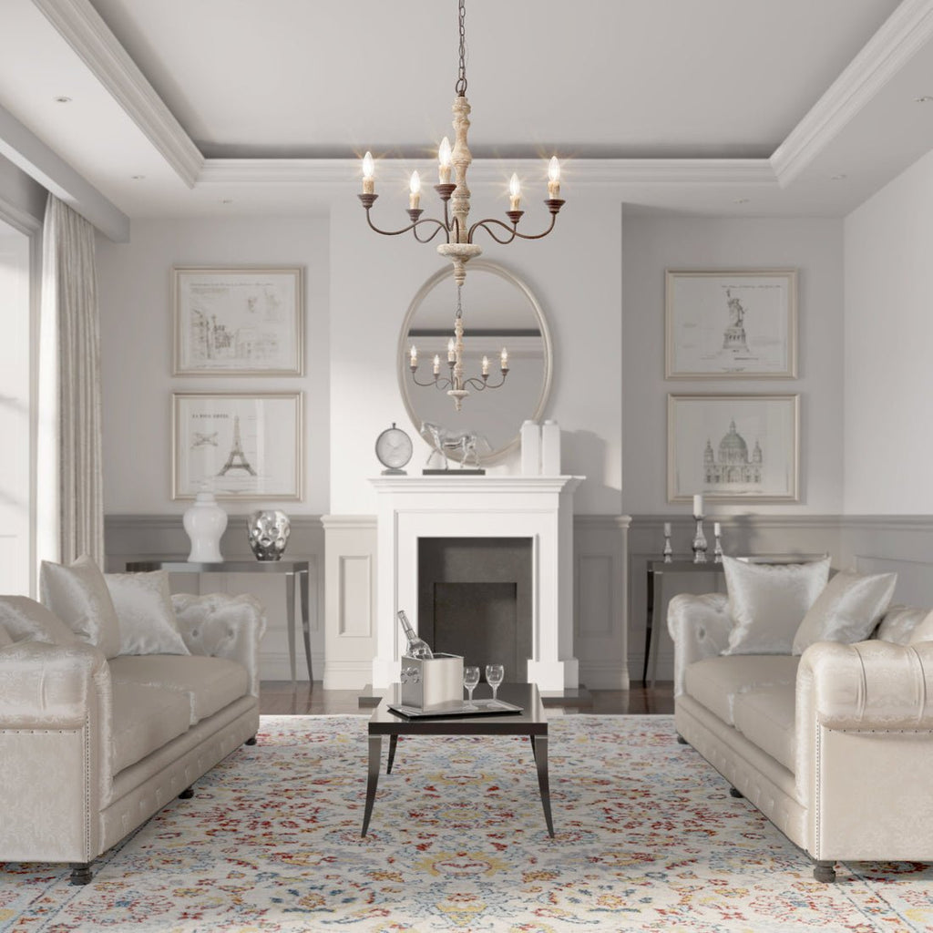 Aurora Lustre Bougeoir Ferme Rustique - Neutralighting