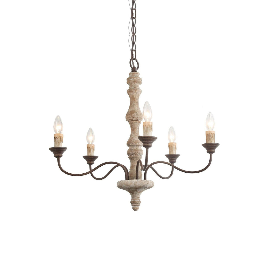 Aurora Lustre Bougeoir Ferme Rustique - Neutralighting