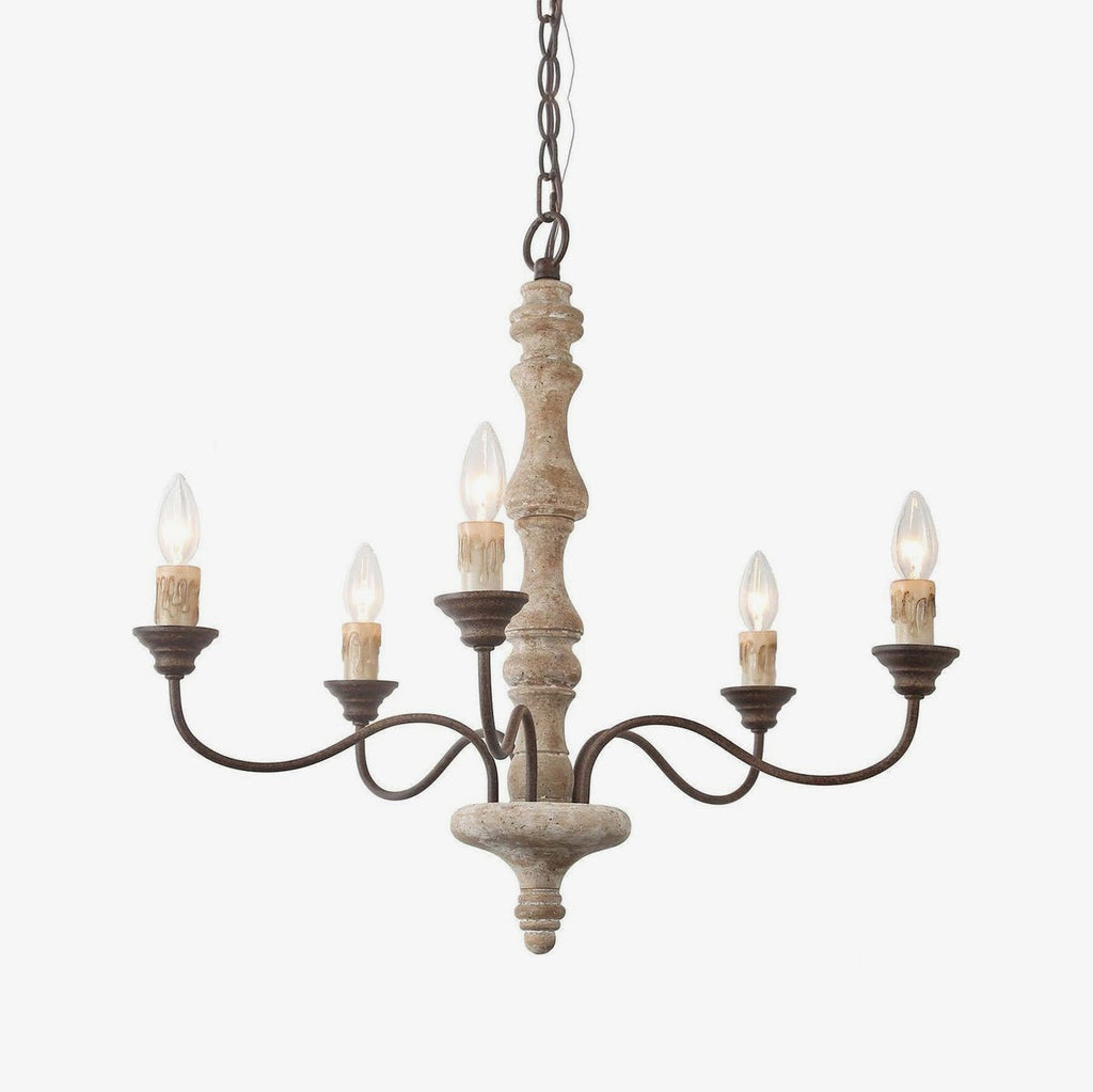 Aurora Lustre Bougeoir Ferme Rustique - Neutralighting