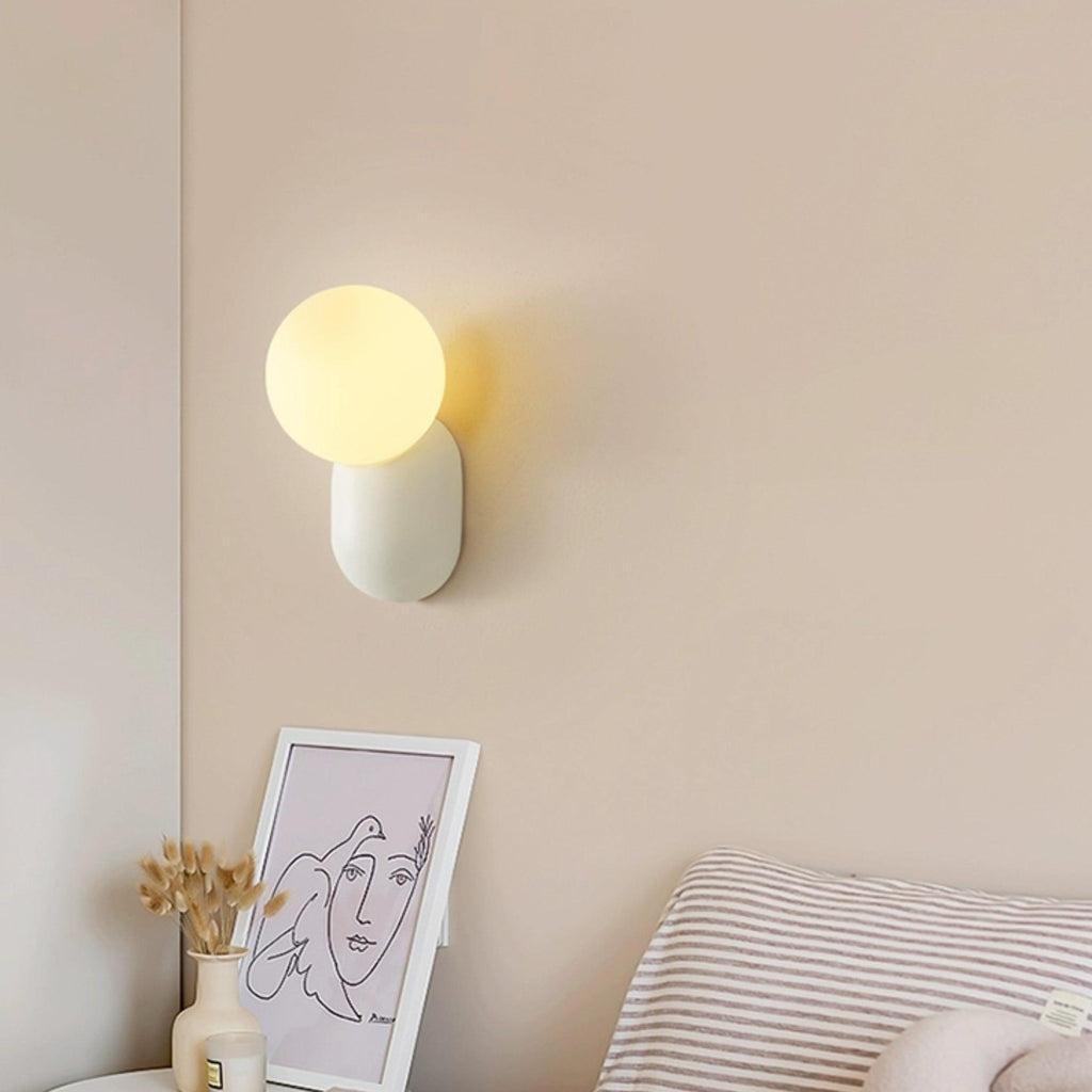 Lunara Applique Murale Globe Minimaliste - Neutralighting