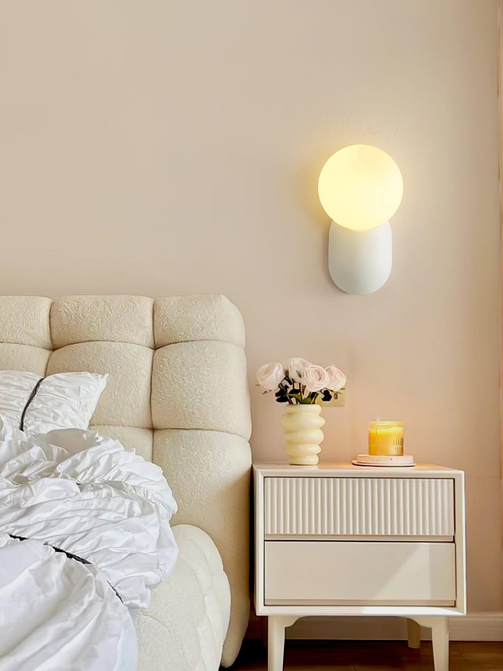 Lunara Applique Murale Globe Minimaliste - Neutralighting
