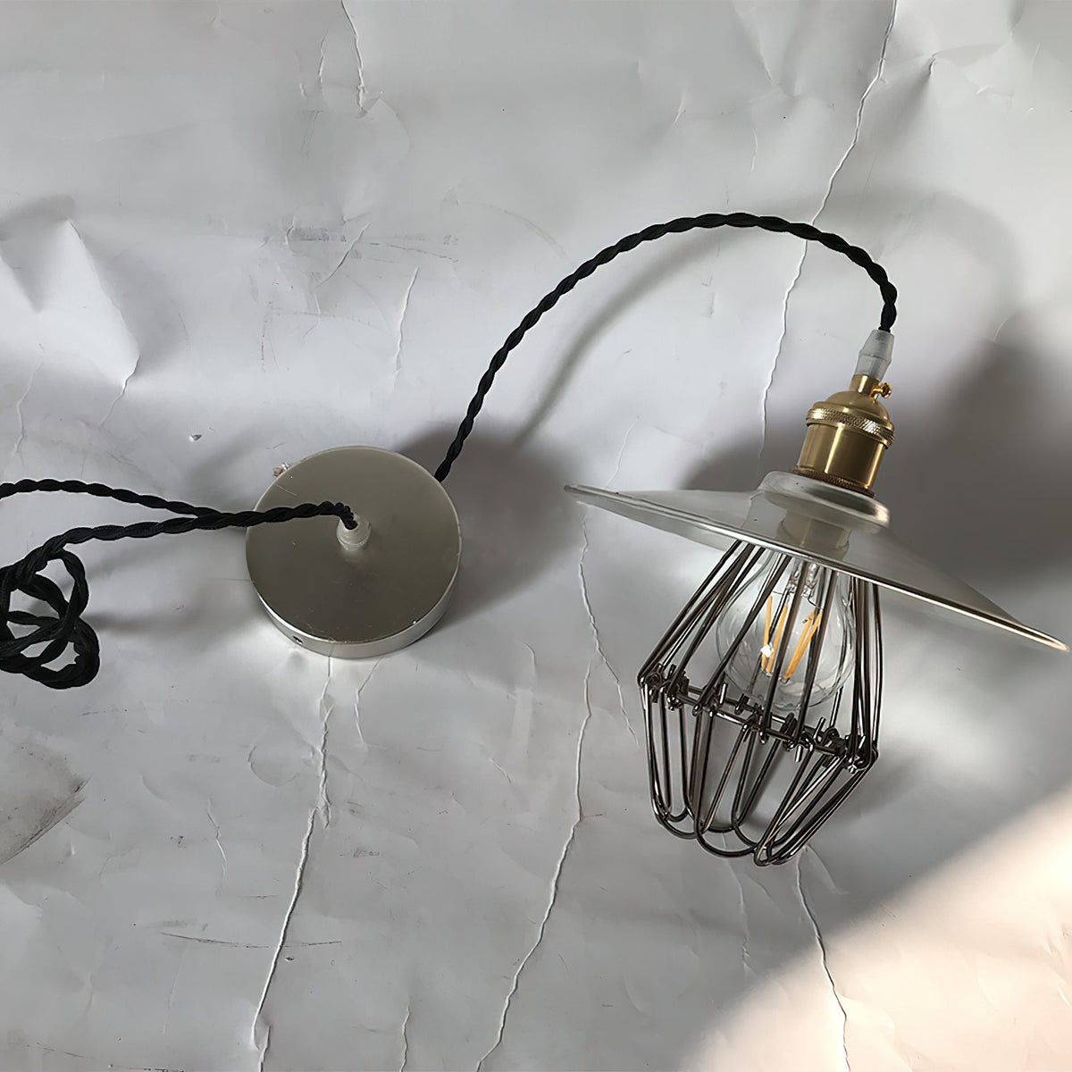 Stella Lampe Pendante en Métal Artistique Industriel Vintage - Neutralighting