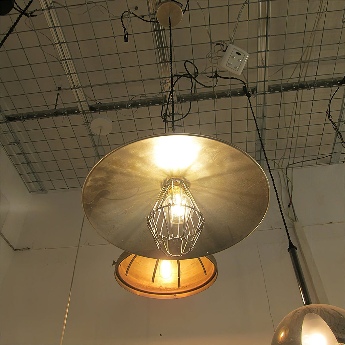 Stella Lampe Pendante en Métal Artistique Industriel Vintage - Neutralighting