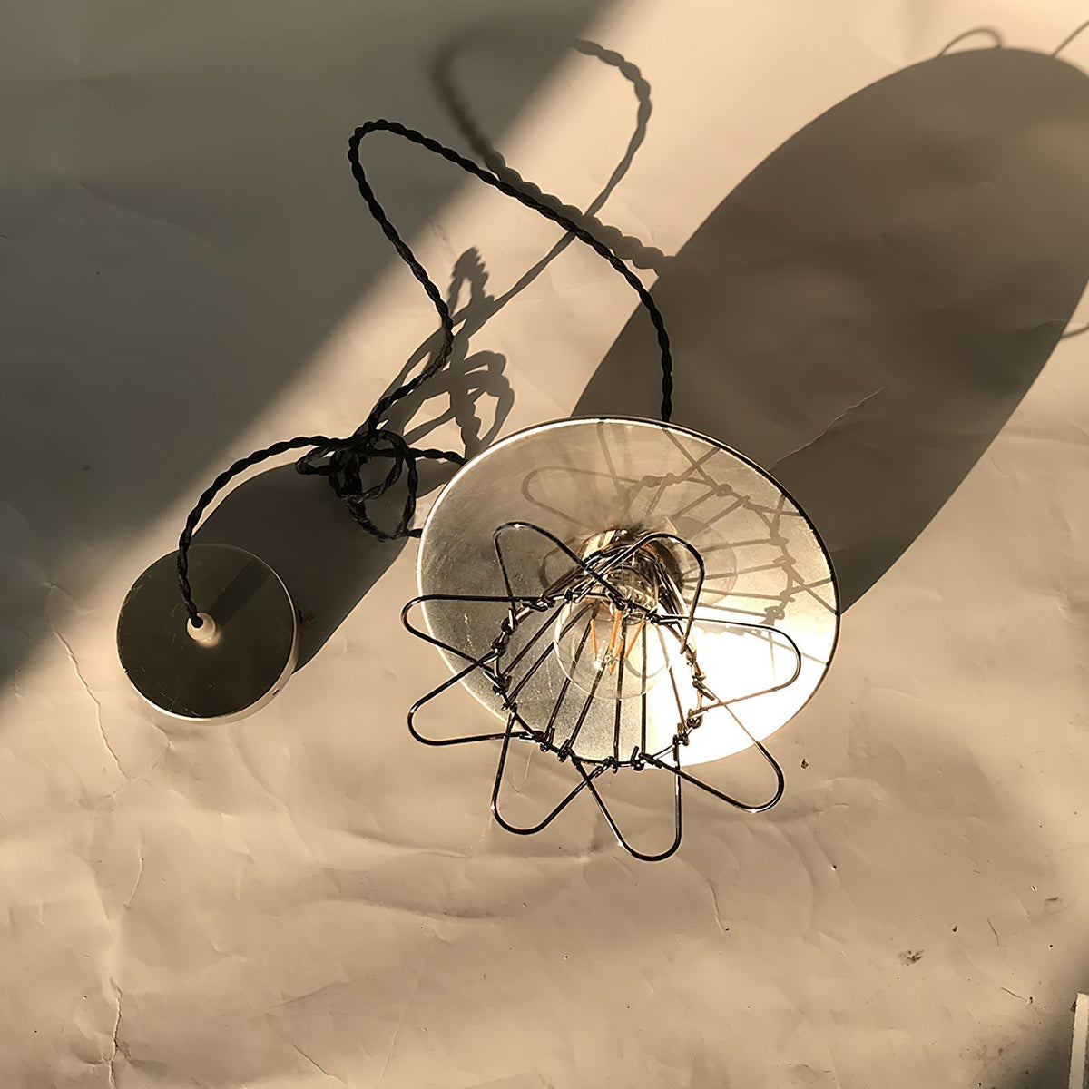 Stella Lampe Pendante en Métal Artistique Industriel Vintage - Neutralighting