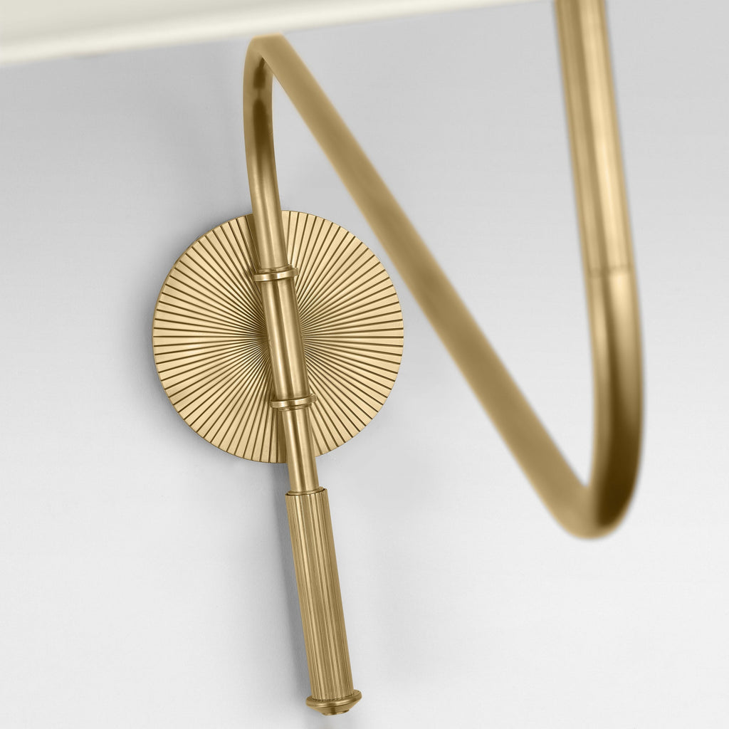 Terra Applique Murale en Tissu et Métal Minimaliste Moderne - Neutralighting