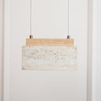 Ciraeila Suspension Rectangulaire en Travertin - Neutralighting