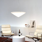 Solara Lampe Suspendue Polyéthylène Chapeau Incliné Minimaliste - Neutralighting