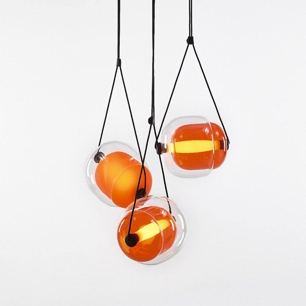 Orba Suspension Lampe en Verre Contemporain - Neutralighting