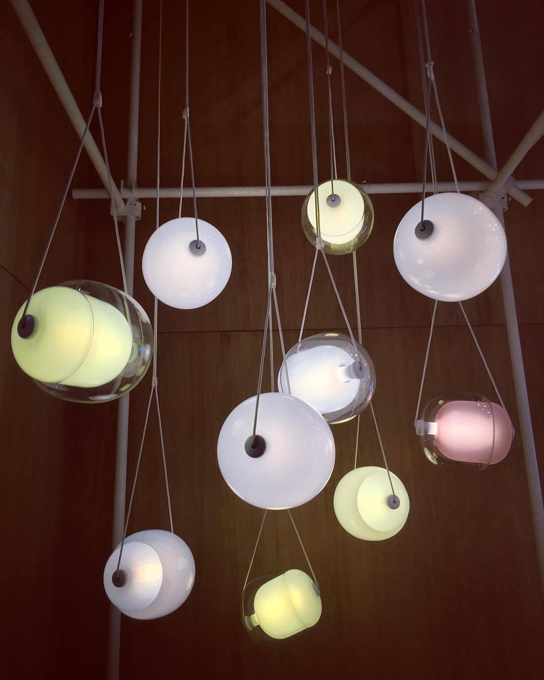 Orba Suspension Lampe en Verre Contemporain - Neutralighting
