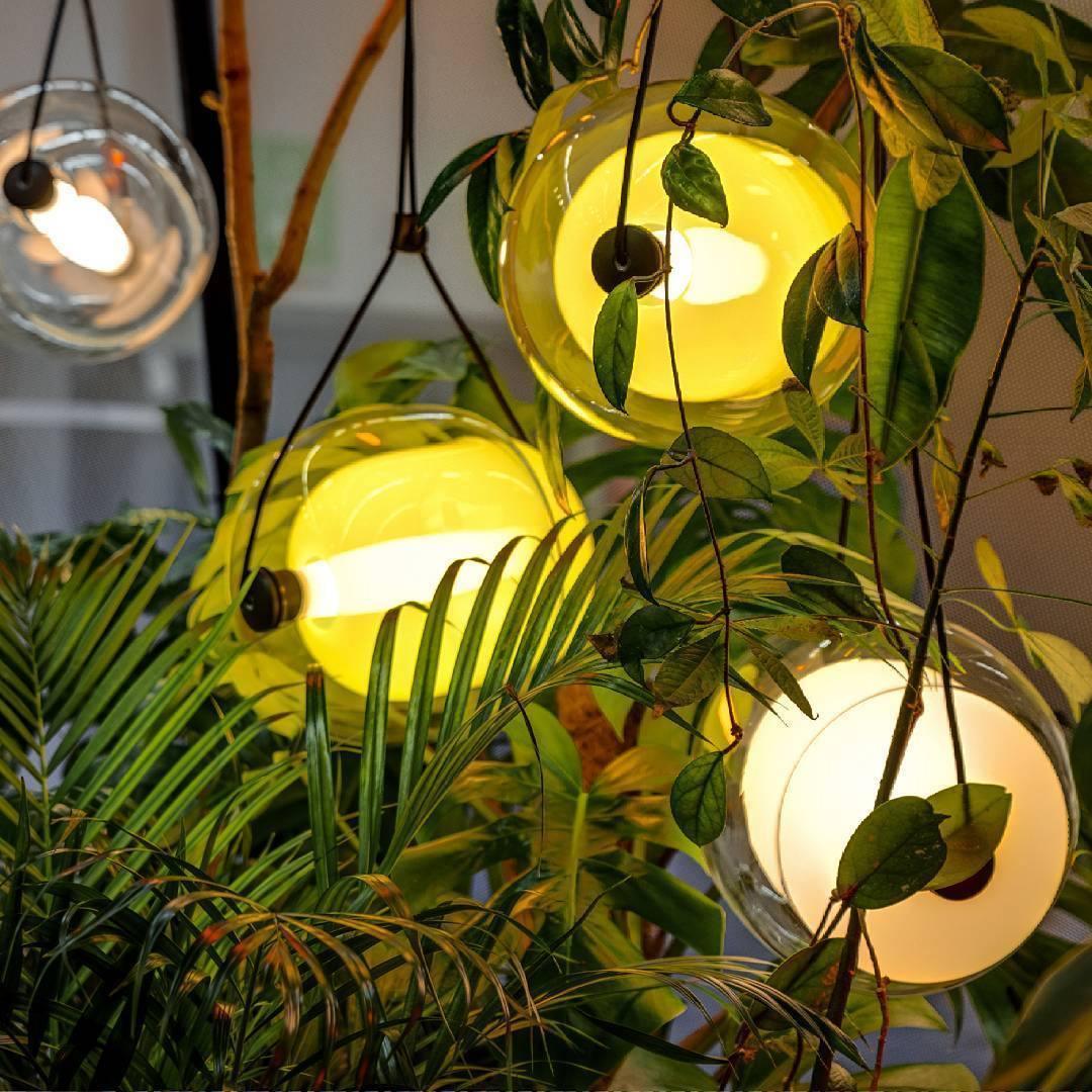 Orba Suspension Lampe en Verre Contemporain - Neutralighting