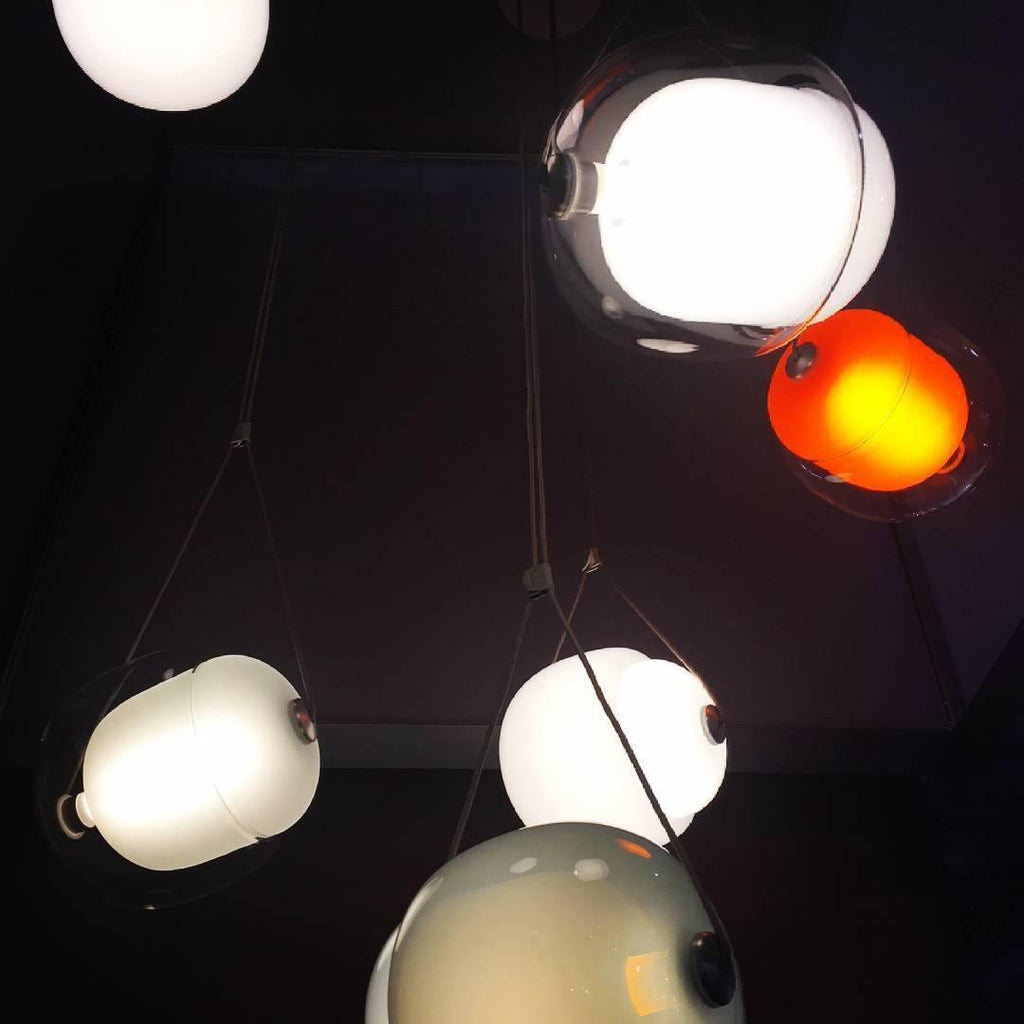 Orba Suspension Lampe en Verre Contemporain - Neutralighting