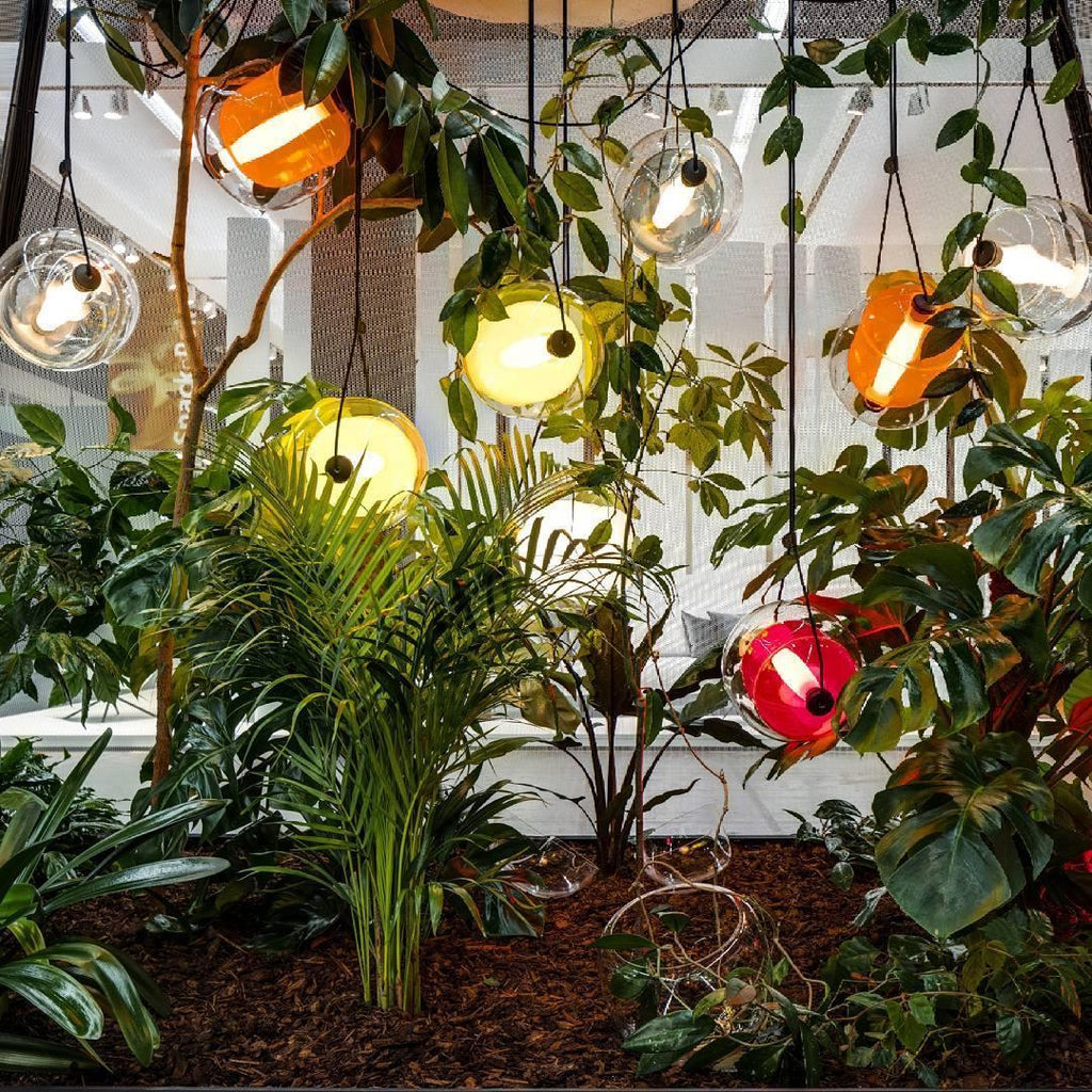 Orba Suspension Lampe en Verre Contemporain - Neutralighting