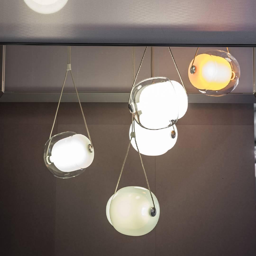 Orba Suspension Lampe en Verre Contemporain - Neutralighting