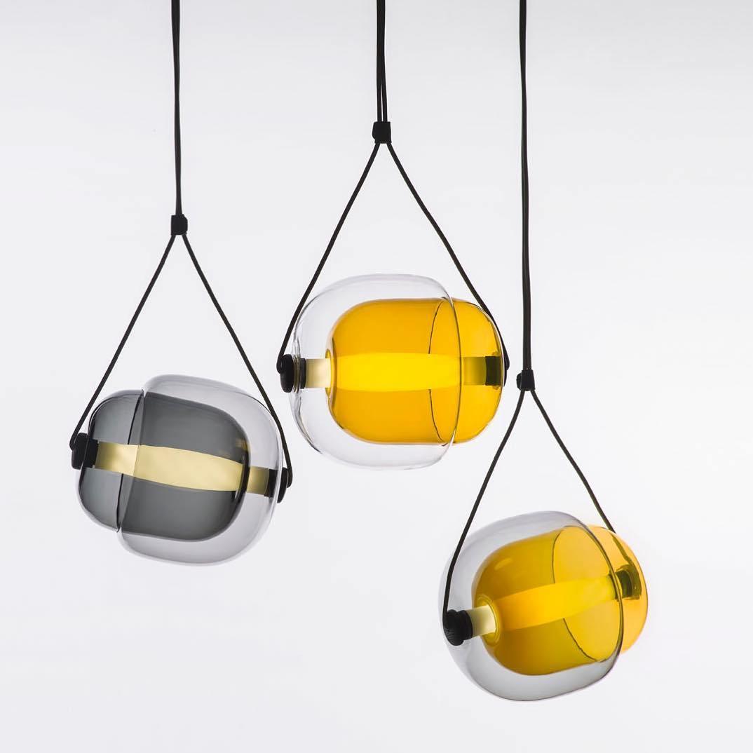 Orba Suspension Lampe en Verre Contemporain - Neutralighting