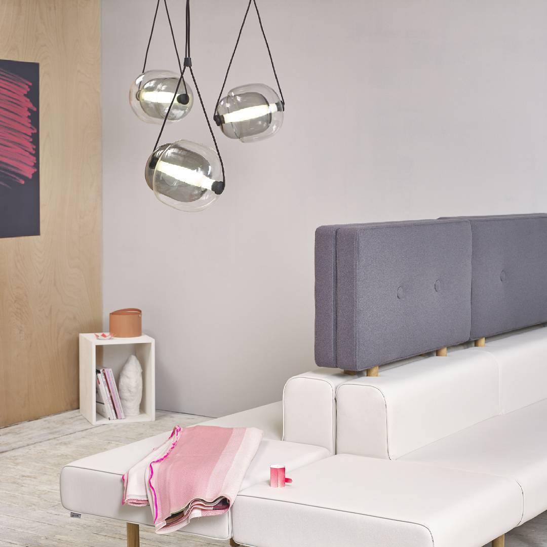 Orba Suspension Lampe en Verre Contemporain - Neutralighting