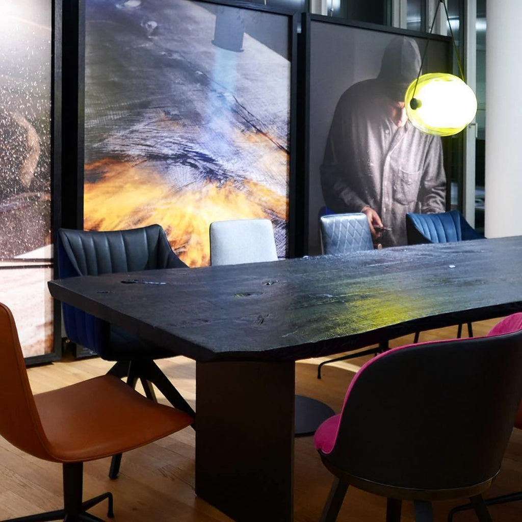 Orba Suspension Lampe en Verre Contemporain - Neutralighting