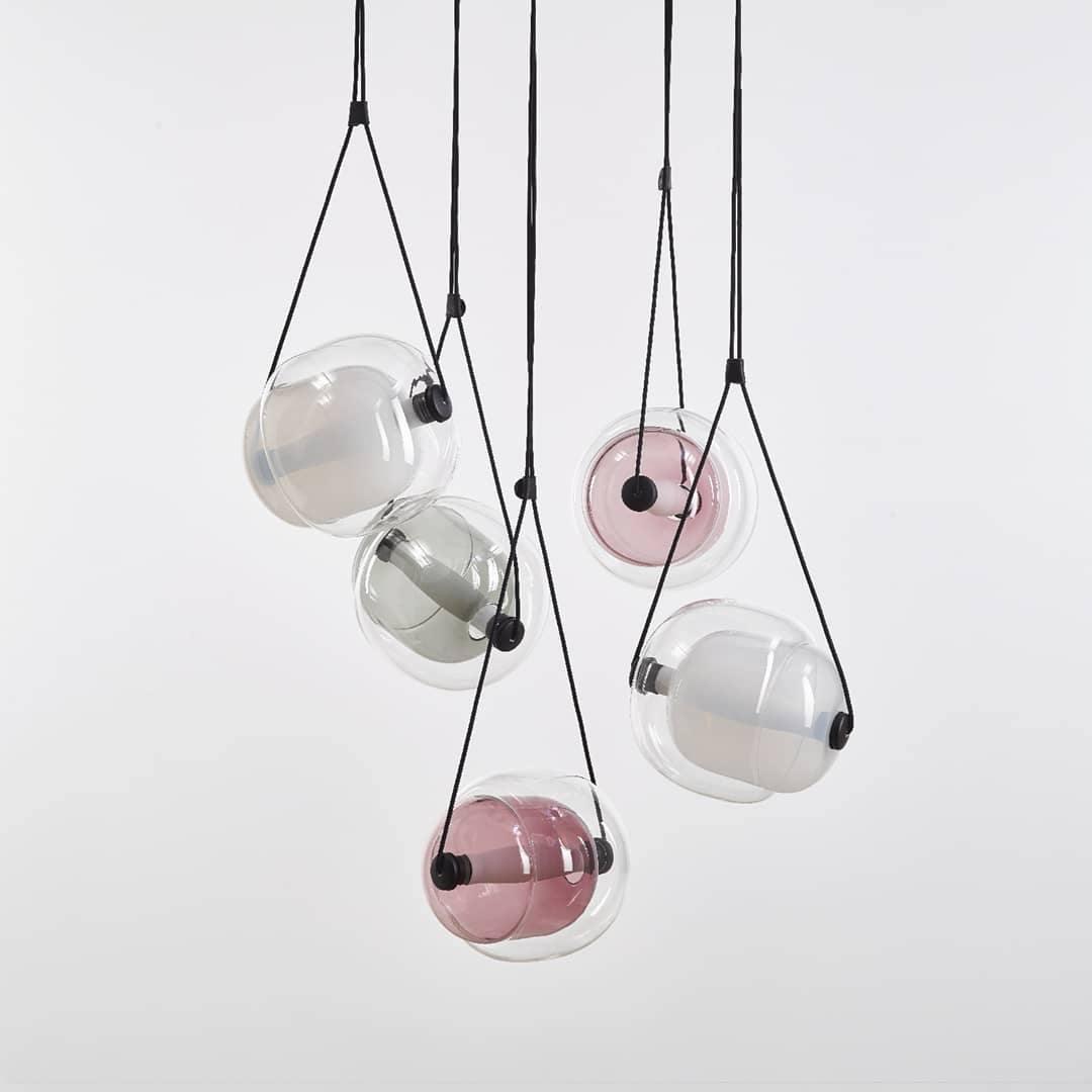 Orba Suspension Lampe en Verre Contemporain - Neutralighting