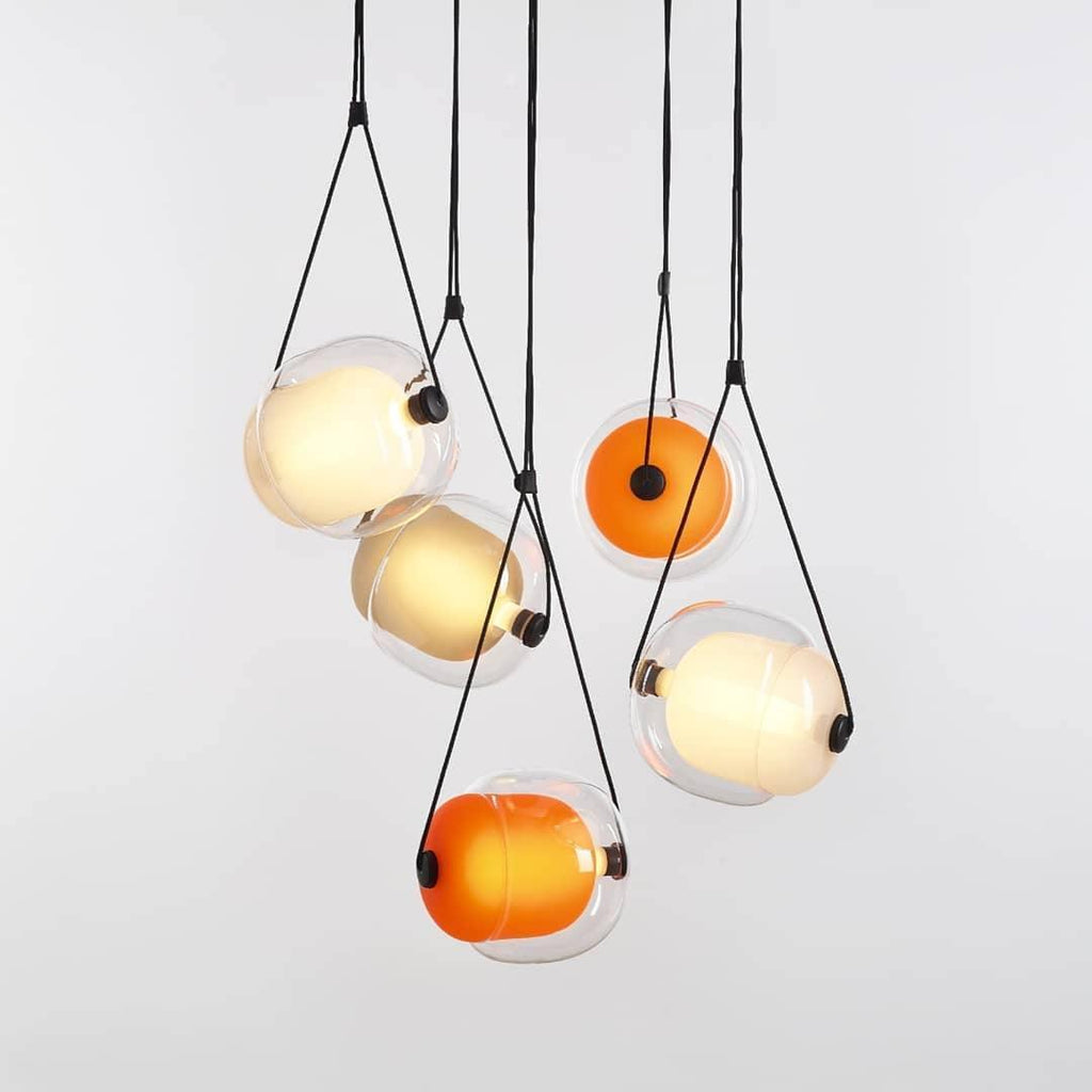 Orba Suspension Lampe en Verre Contemporain - Neutralighting