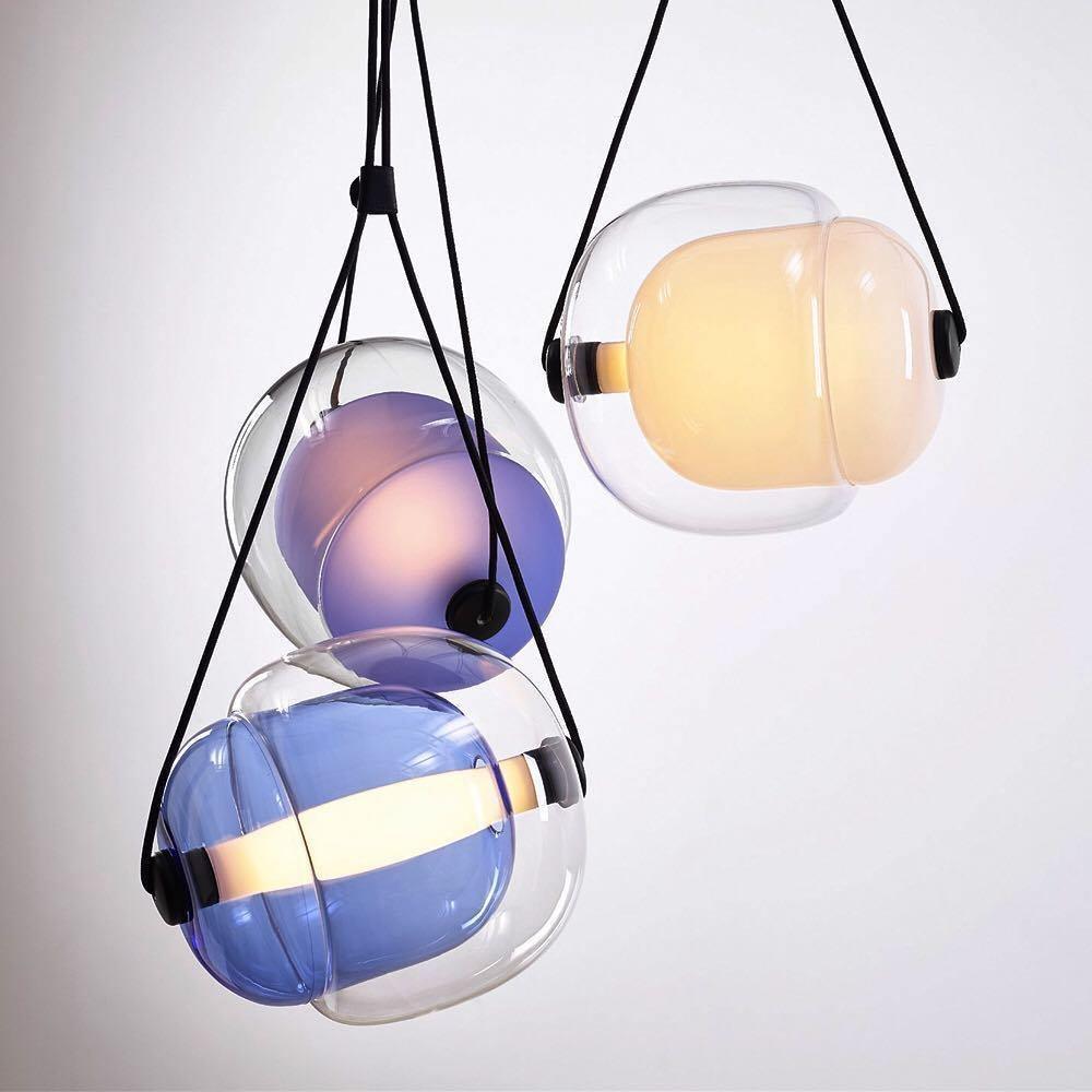 Orba Suspension Lampe en Verre Contemporain - Neutralighting