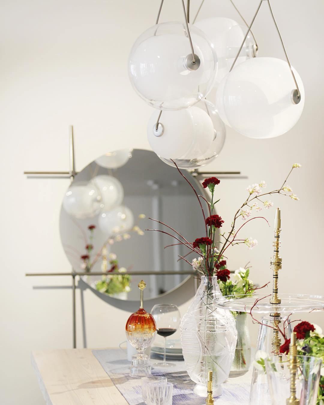 Orba Suspension Lampe en Verre Contemporain - Neutralighting