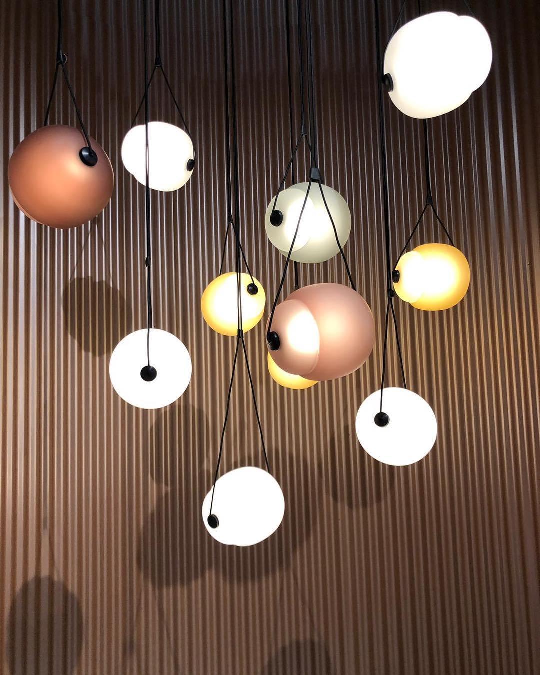 Orba Suspension Lampe en Verre Contemporain - Neutralighting