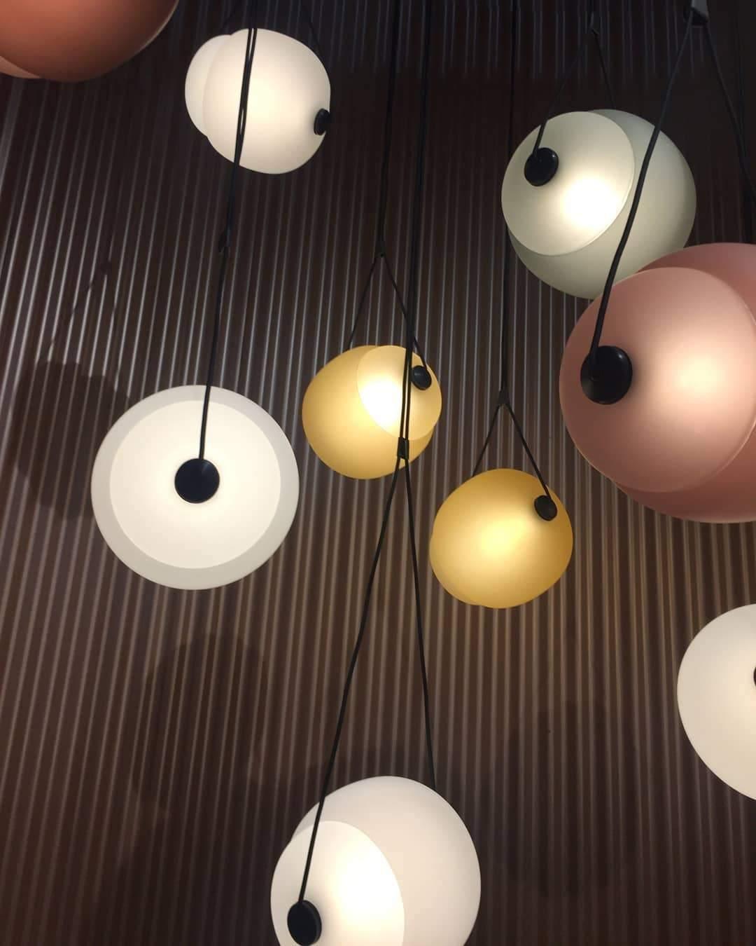Orba Suspension Lampe en Verre Contemporain - Neutralighting