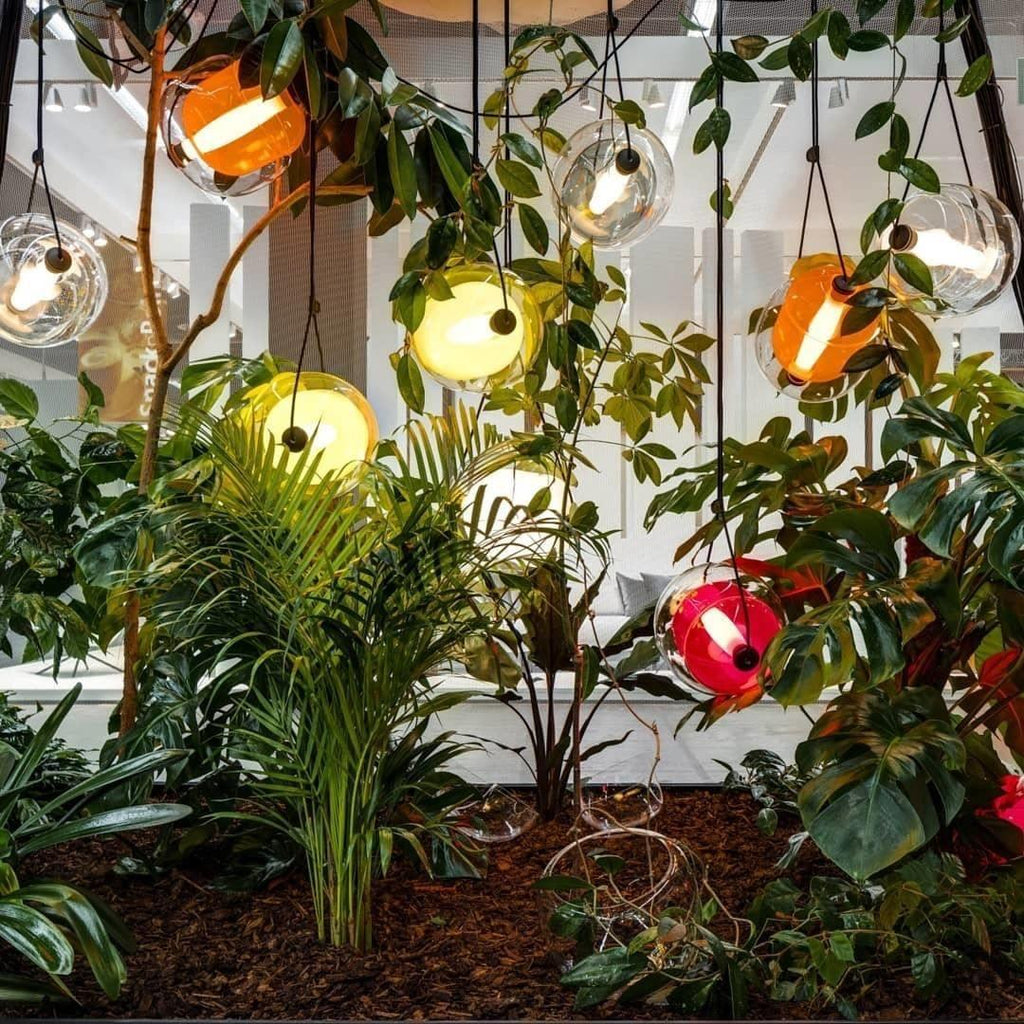 Orba Suspension Lampe en Verre Contemporain - Neutralighting