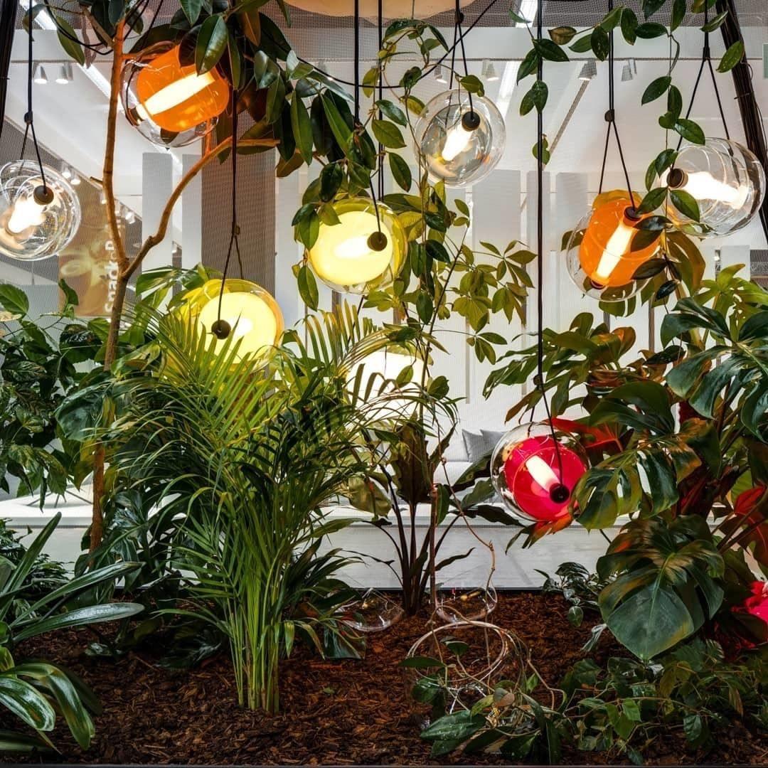 Orba Suspension Lampe en Verre Contemporain - Neutralighting