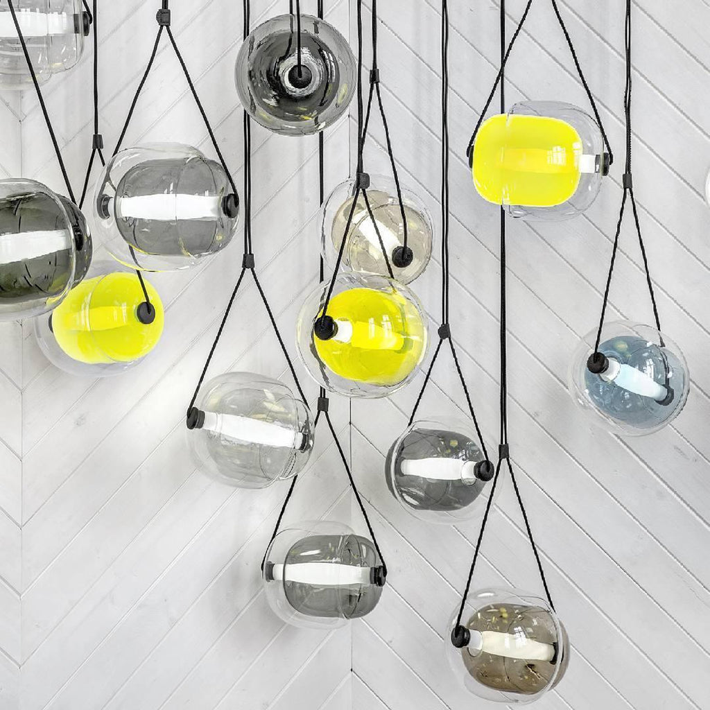 Orba Suspension Lampe en Verre Contemporain - Neutralighting