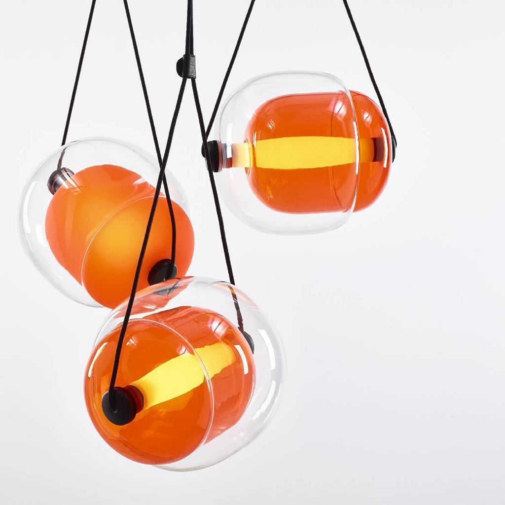 Orba Suspension Lampe en Verre Contemporain - Neutralighting