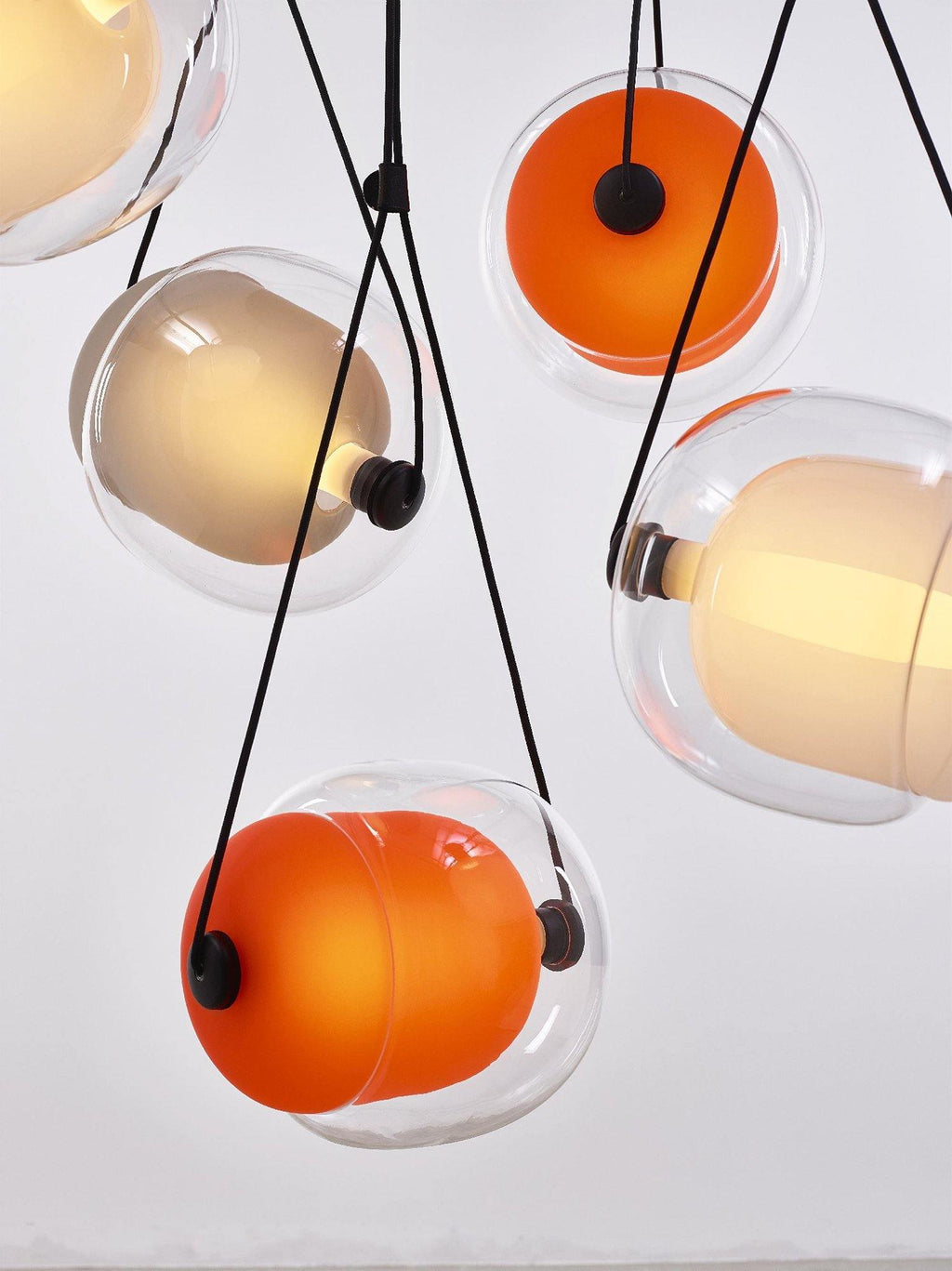 Orba Suspension Lampe en Verre Contemporain - Neutralighting