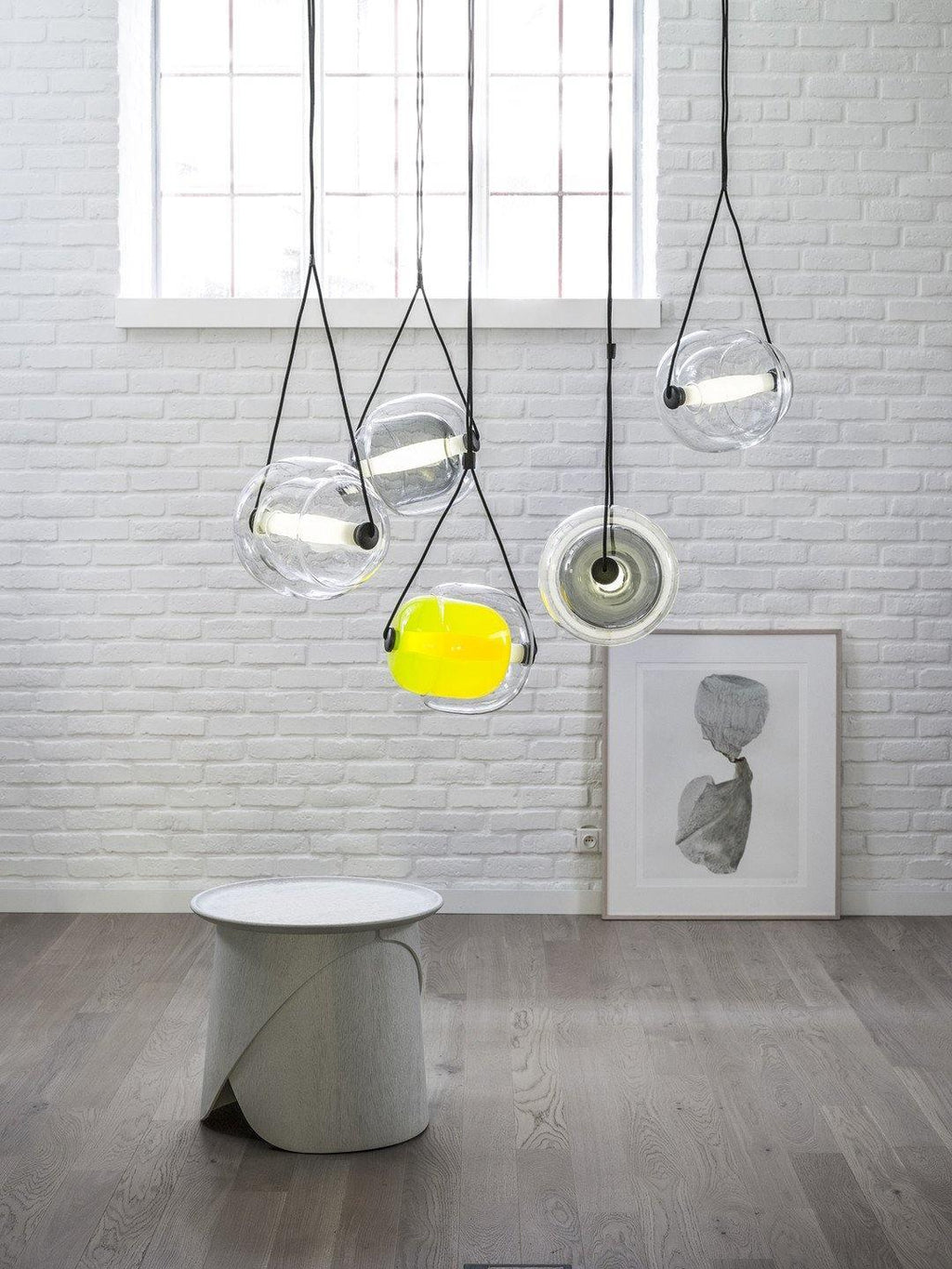 Orba Suspension Lampe en Verre Contemporain - Neutralighting