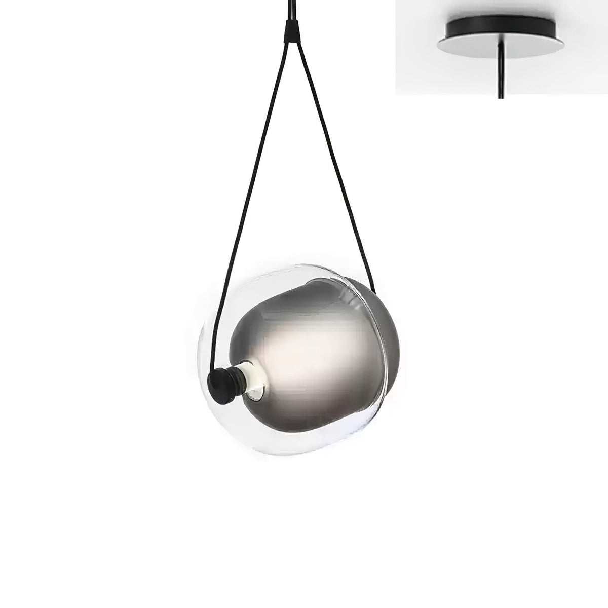 Orba Suspension Lampe en Verre Contemporain - Neutralighting
