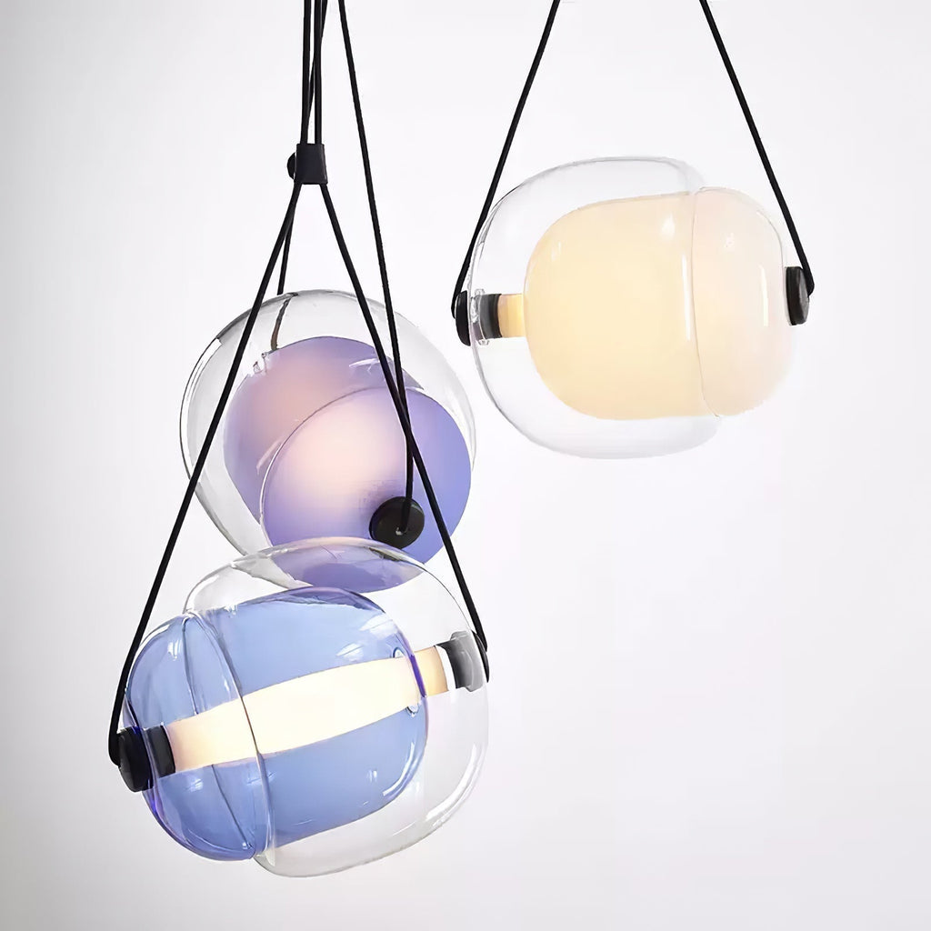 Orba Suspension Lampe en Verre Contemporain - Neutralighting