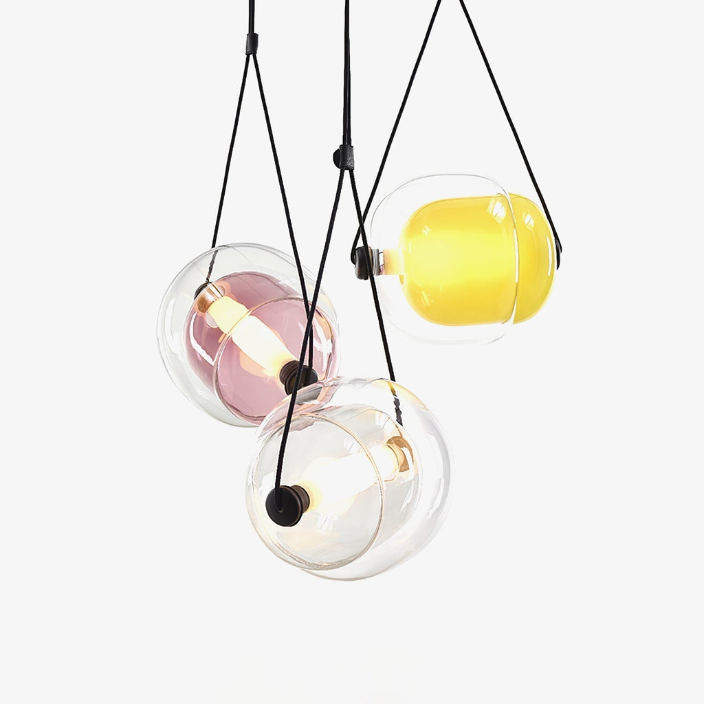 Orba Suspension Lampe en Verre Contemporain - Neutralighting