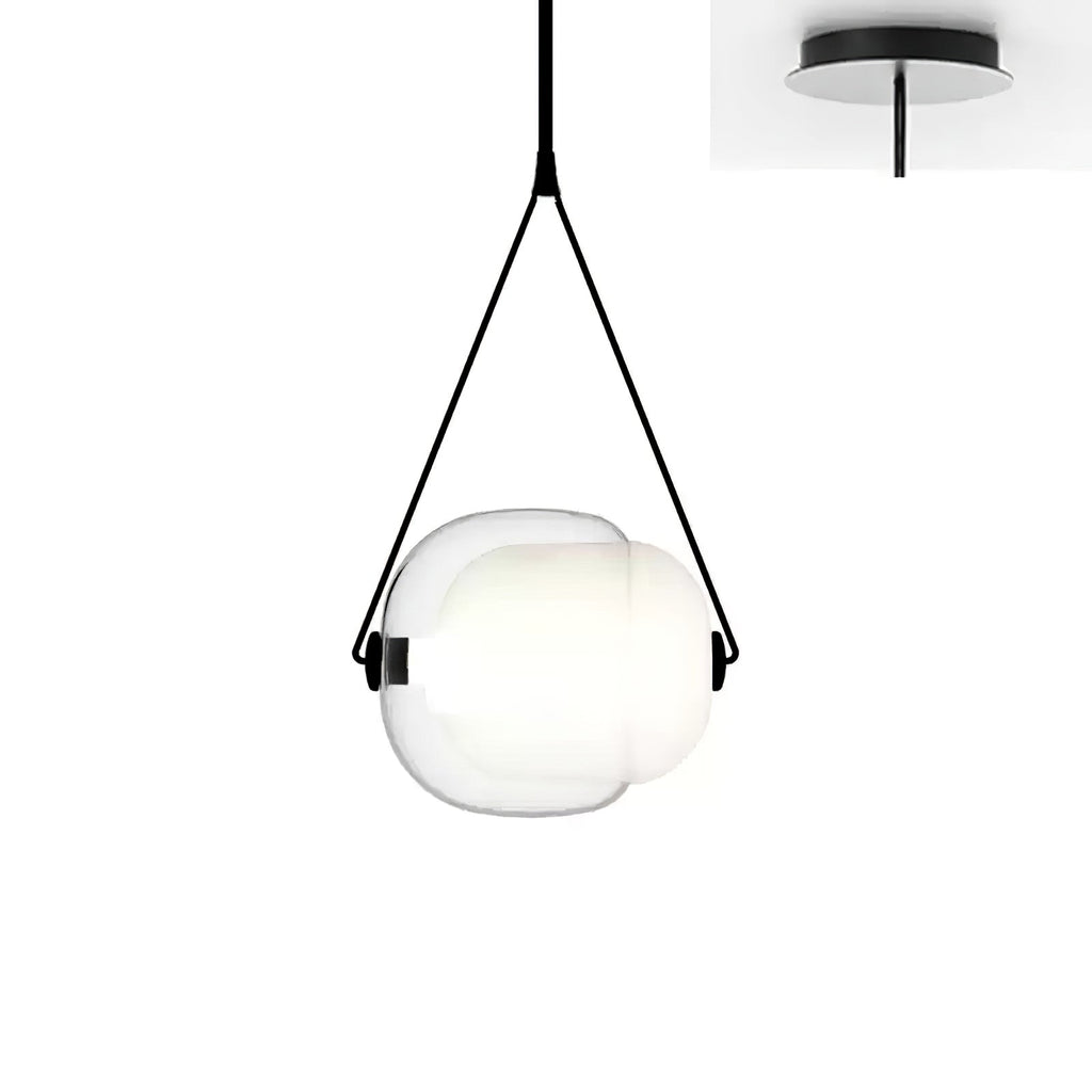 Orba Suspension Lampe en Verre Contemporain - Neutralighting