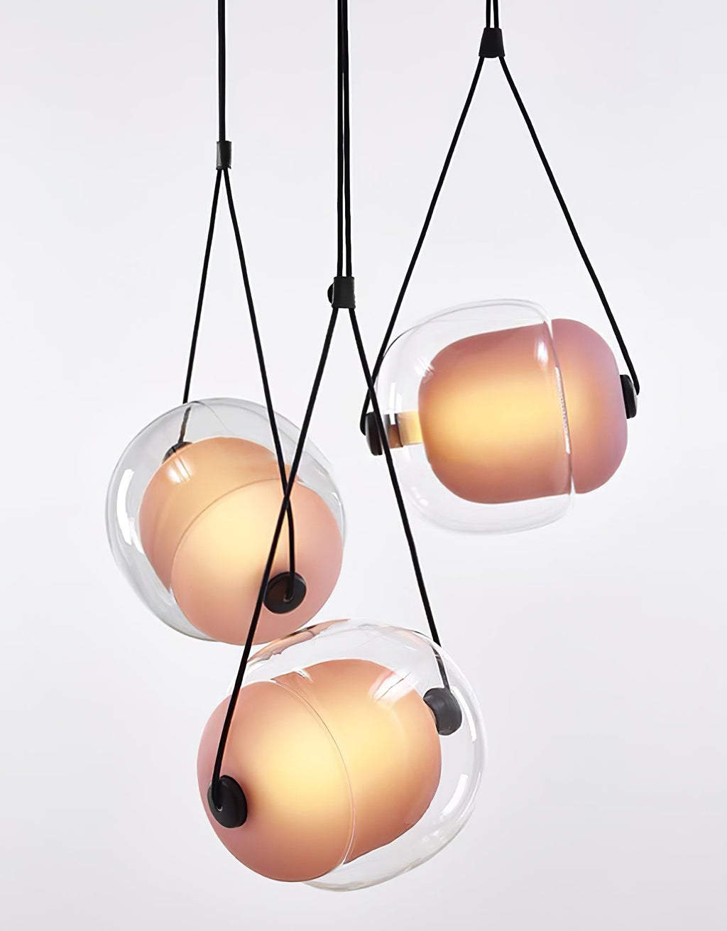 Orba Suspension Lampe en Verre Contemporain - Neutralighting