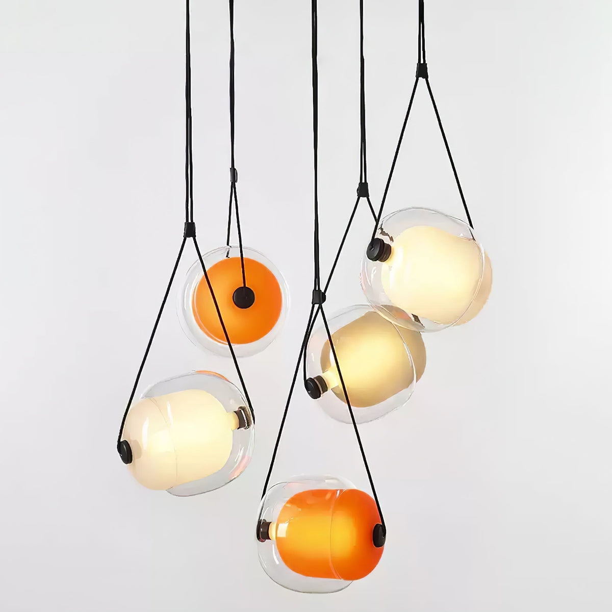 Orba Suspension Lampe en Verre Contemporain - Neutralighting