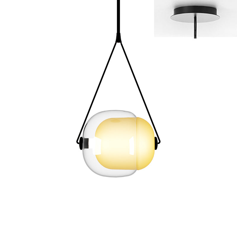 Orba Suspension Lampe en Verre Contemporain - Neutralighting
