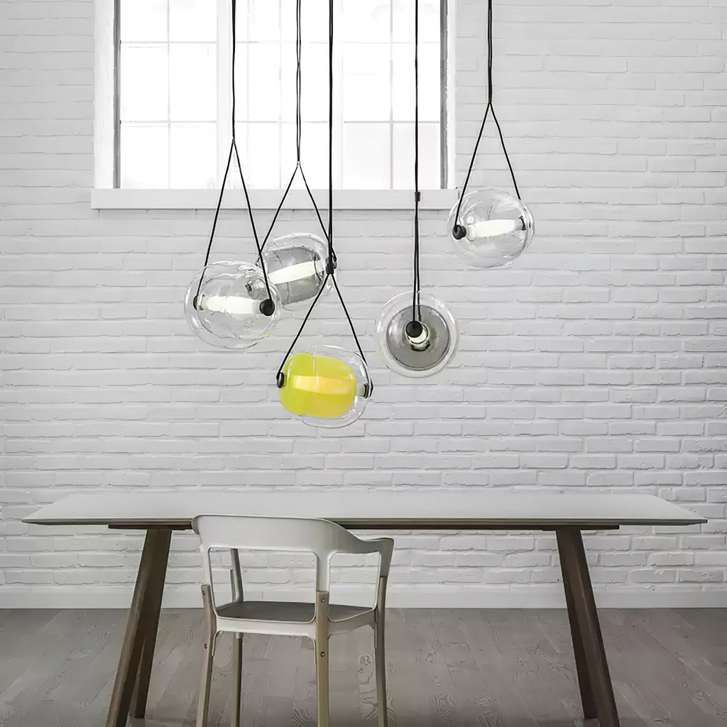 Orba Suspension Lampe en Verre Contemporain - Neutralighting