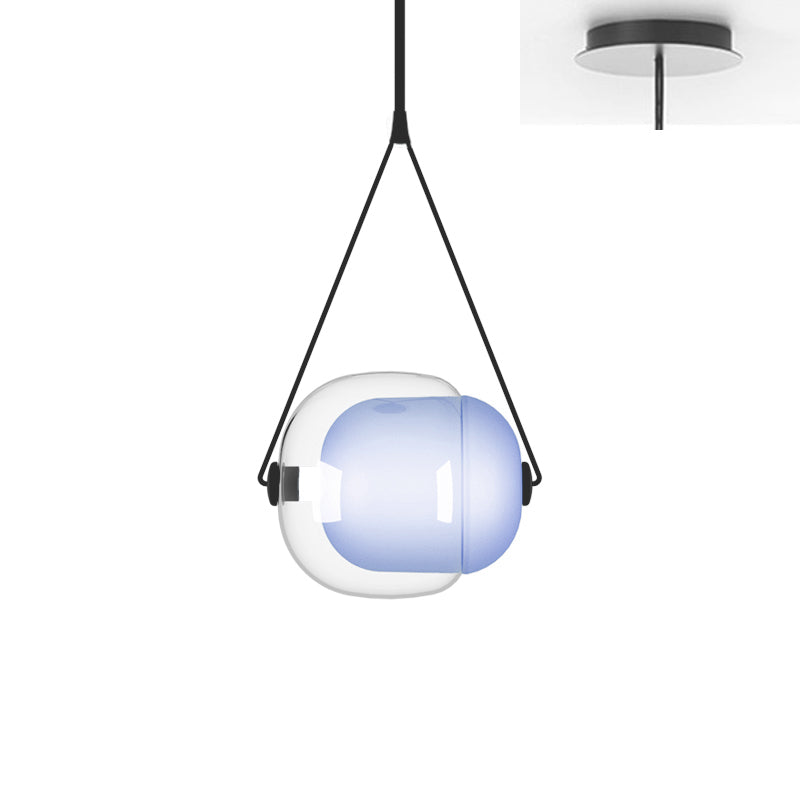 Orba Suspension Lampe en Verre Contemporain - Neutralighting