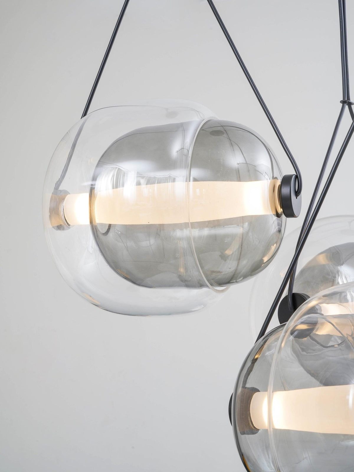 Orba Suspension Lampe en Verre Contemporain - Neutralighting